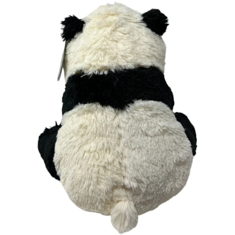Wild Republic Panda Bear Unisex Size 10 In Black White Colorblock Kidcore Cuddle
